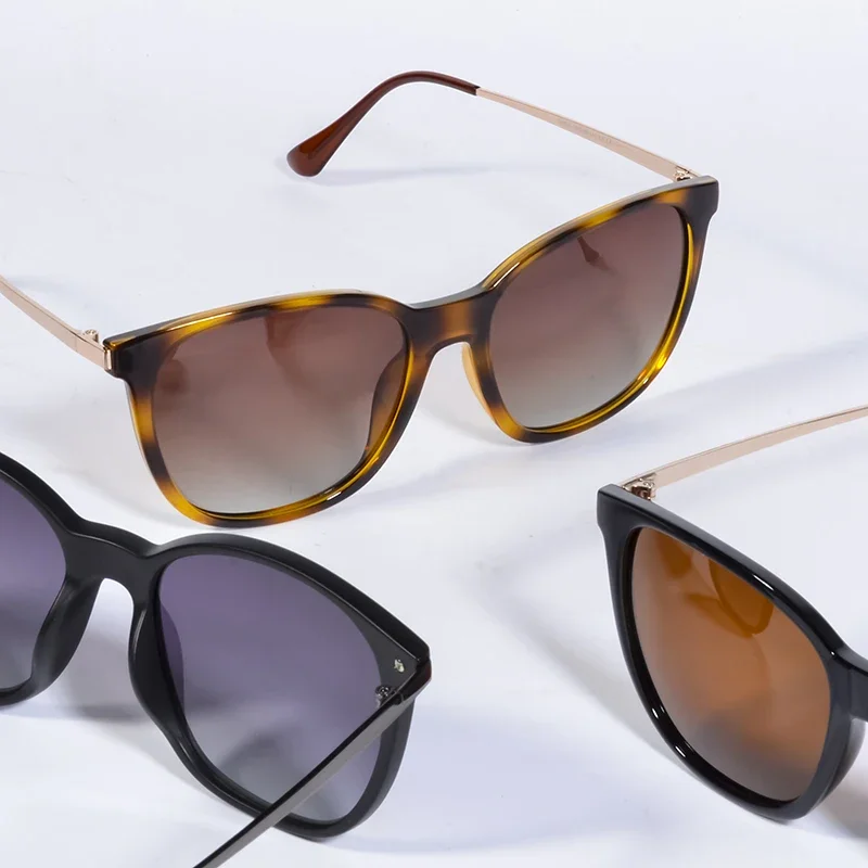 CRIXALIS Vintage Cateye Polarisierte Sonnenbrille für Frauen Blendschutz Fahren Sonnenbrille Damen Luxus Marke Designer Shades Weiblich – Detail 2