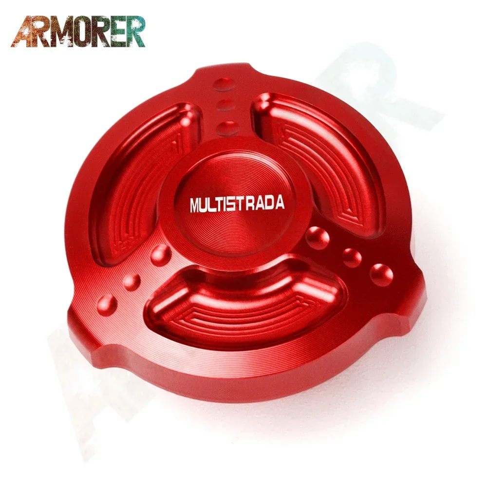 Accessori moto CNC In Alluminio Tappo Olio Motore Bullone Vite di copertura Per Ducati MULTISTRADA 1200/S 1200 1200S 2010 - 2023