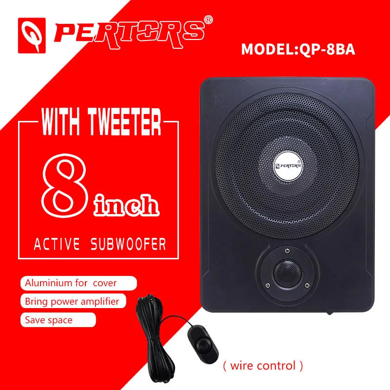 

Car Subwoofer Active Subwoofer QP-8BA 8inch Subwoofer, 8inch Woofer