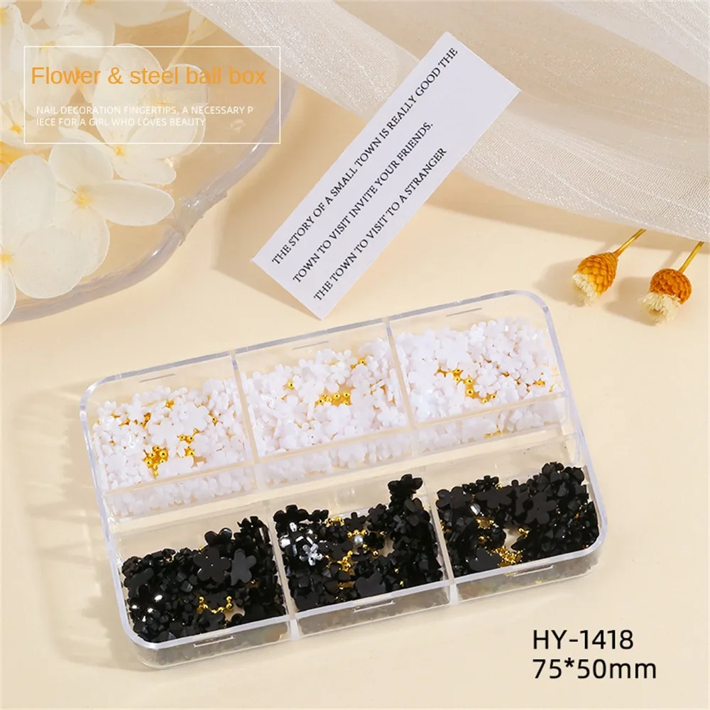 1~4PCS Nail Decoration Easy To Apply Packaging Boxed Nail Products Makeup Nail Accessories Multiple Uses Material Resin