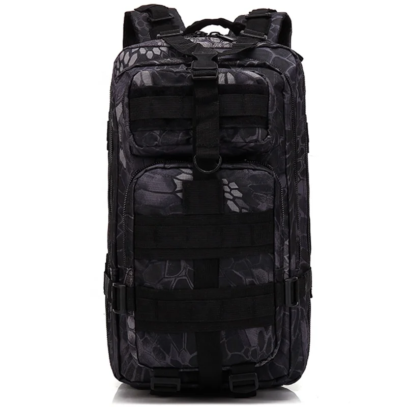 

LUPU 900D Oxford National Style Outdoor Waterproof Tactical Backpack Zipper Closure Nylon Lining Hiking Travel Backpack BL008