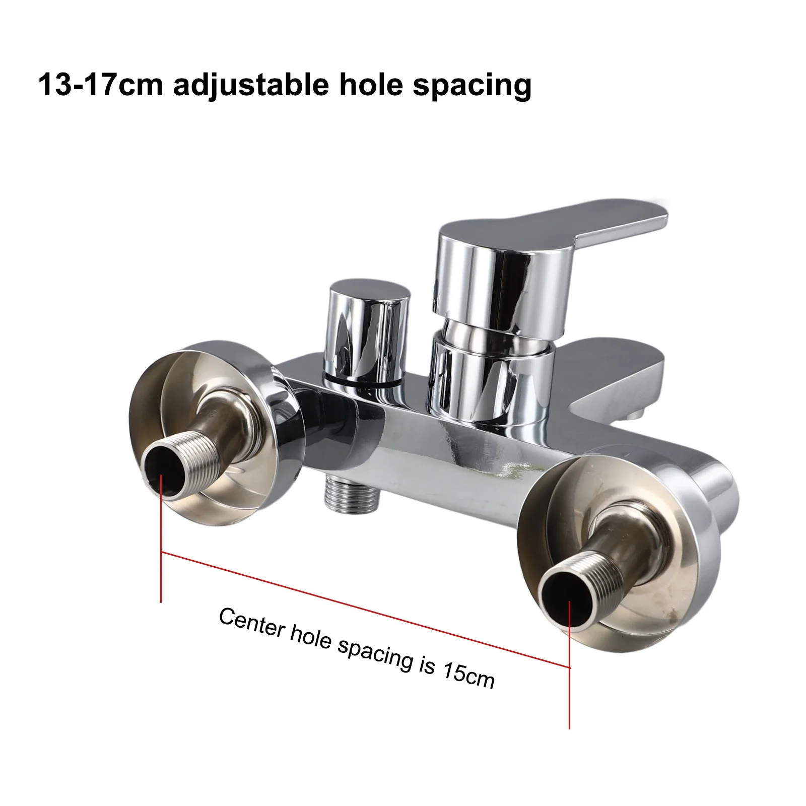 Bathtub Tape Shower Faucet Mixer Faucet Washers Curved Support Handheld Shower Tap Hot And Cold Water Practical