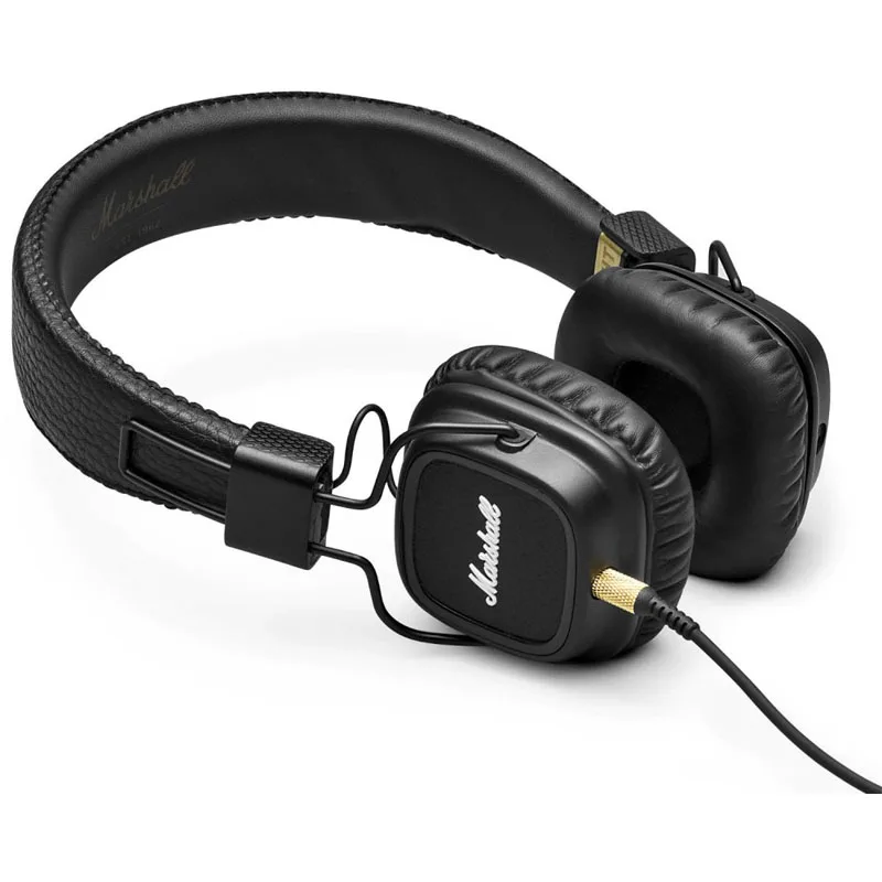 Marshall Major II Auriculares con cable con micrófono Auriculares para juegos de graves profundos Auriculares deportivos plegables con música rock Bluetooth