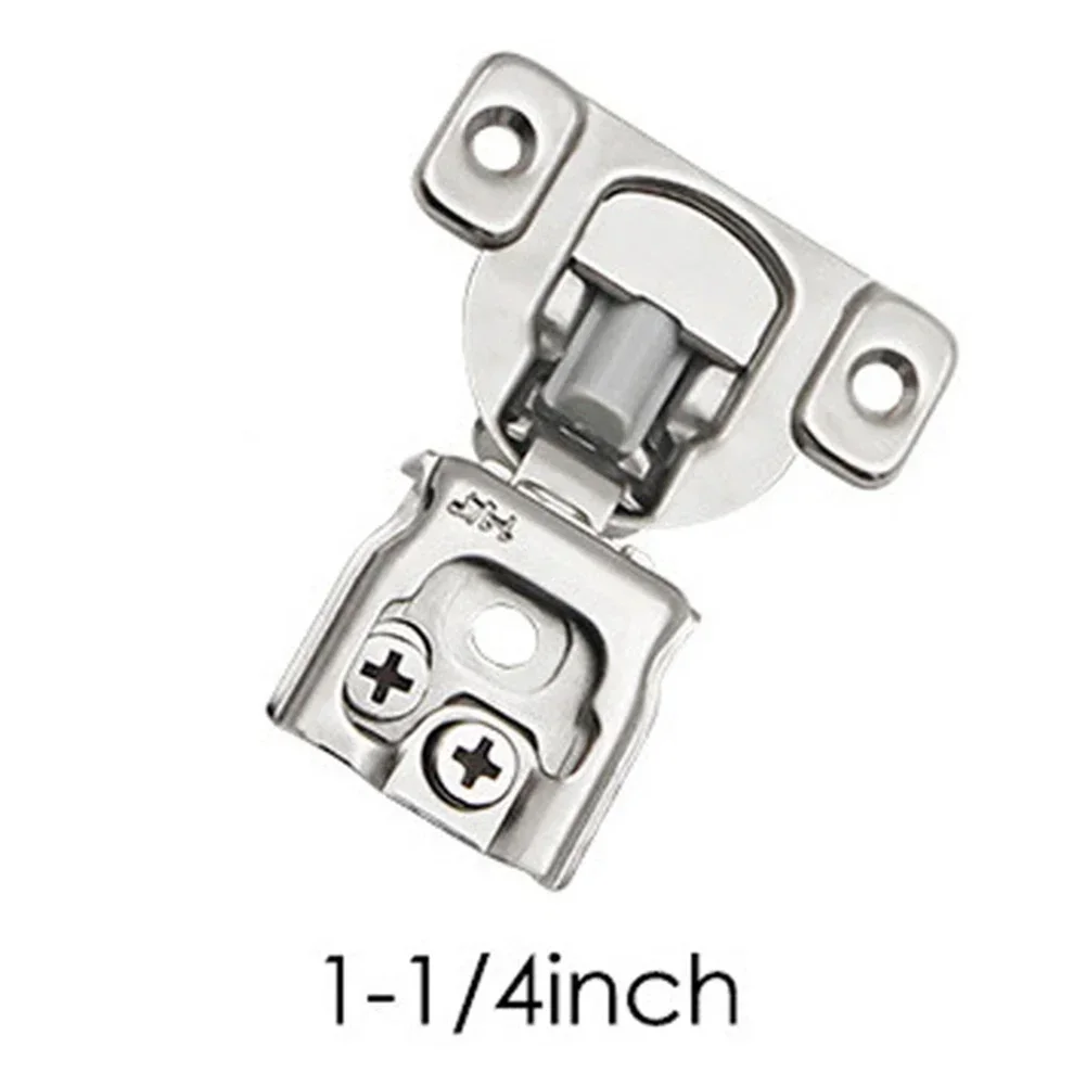 Kitchen Cabinets Hinges 6 Way Compact Concealed Hinges Damping Door Cushion Hinged Cabinet Silver Steel Simply