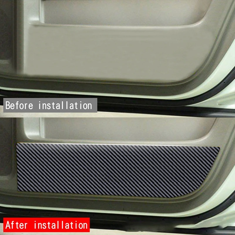 2Pcs Car Door Anti-Kick Pads Car Door Anti-Scratch Pads Door Anti-Kick Protective Cover For Toyota Roomy M900A 2016 +