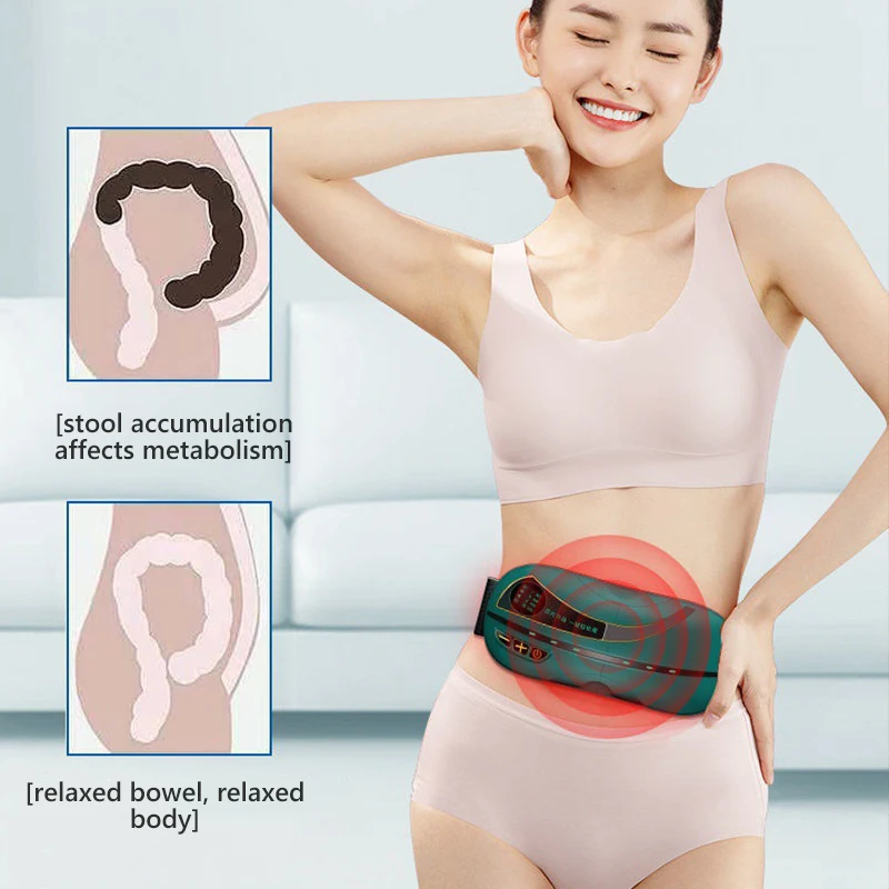 Slimming Machine Weight Loss Back Massager Abdominal Muscle Stimulator Slimming Fitness Exercise Equipment Belt Fat Burner