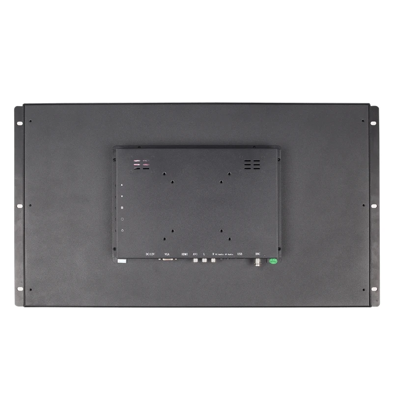 23.8 Inch LCD Monitor  PCAP Screen Display 1920x1080 Metal Case VGA DVI HDMI BNC USB Interface Industrial Built-in speaker