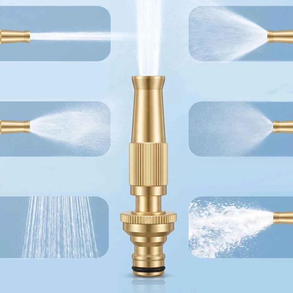 Garde Hose Sprayer Kit With Brass Sprayer Dual-Head Connection For Car Washing  Irrigation Yard Garden Car Wash Household Use