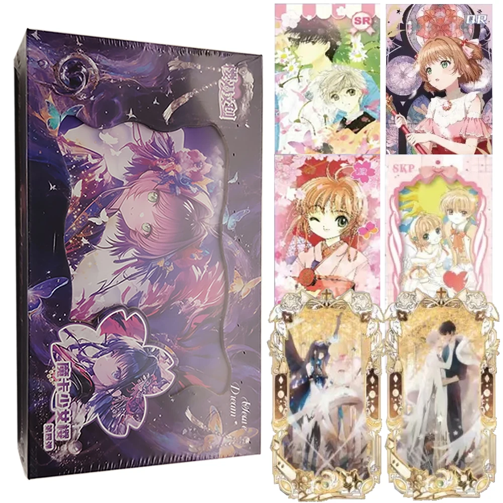Cardcaptor Sakura Japan Famous Fantasy Anime IP Popular Characters Collection Cards Peripheral Encouraging Gifts for Teenagers