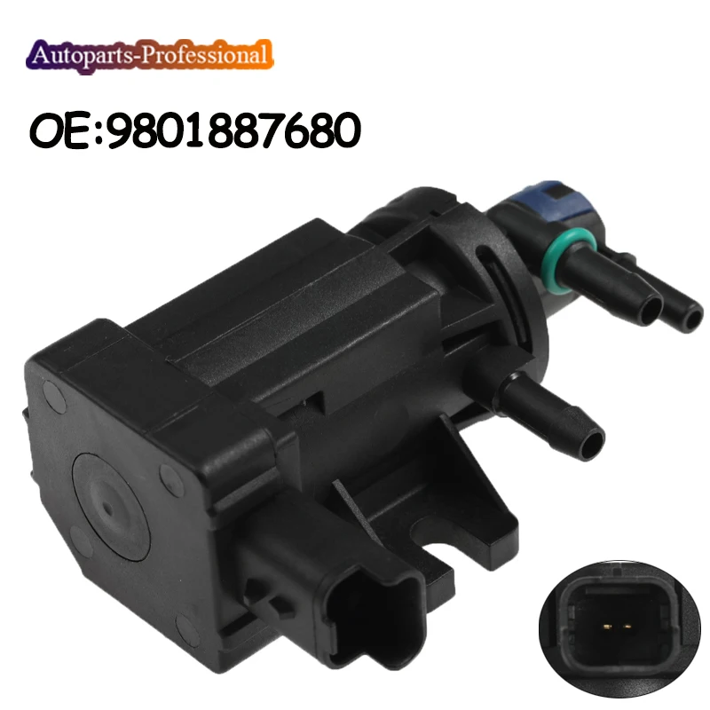 EGR Valve Turbo Pressure Solenoid For Citroen Ford Peugeot 1.6 2.0 9801887680 9665886280 9674091680 9674084680 1618QH 1618QQ