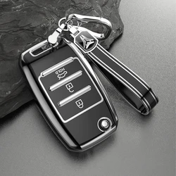 3Buttons TPU Flip Remote Control Protector Cover For Kia Rio Optima Sportage Sorento Soul Ceed Cerato Forte Seltos Car Key Case