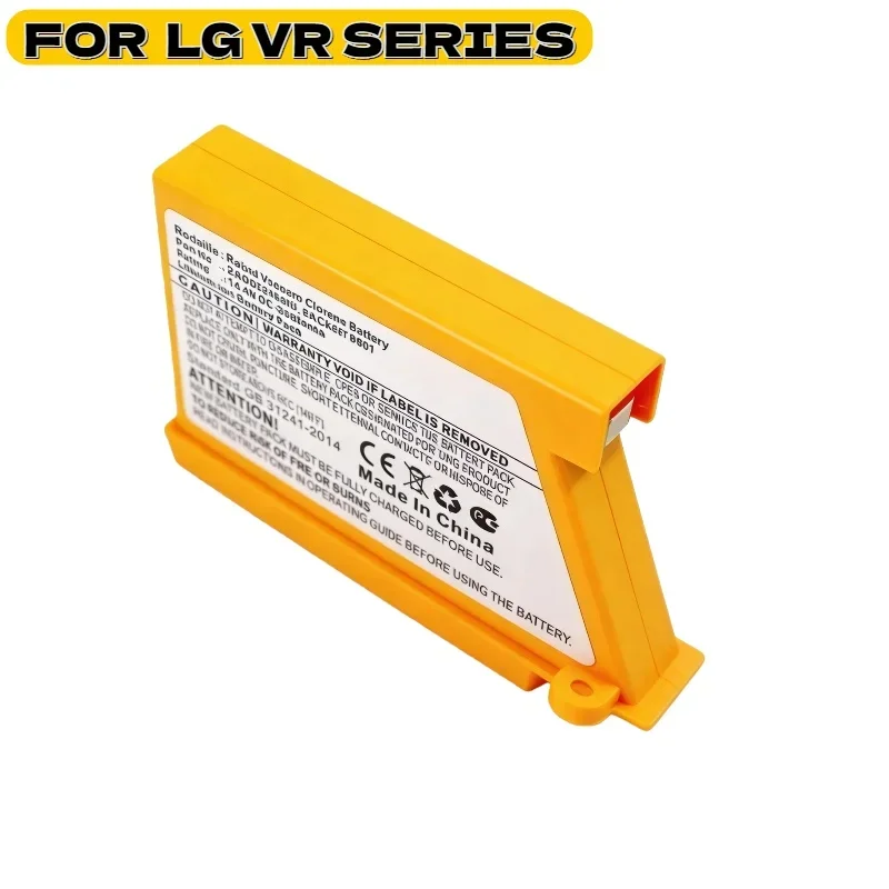 

Li-ion Spare Battery – High Capacity Power Replacement For LG Sweeping Mopping Robot Vacuum VR65720LVMP/VR65715LVM/VR66750LVWP