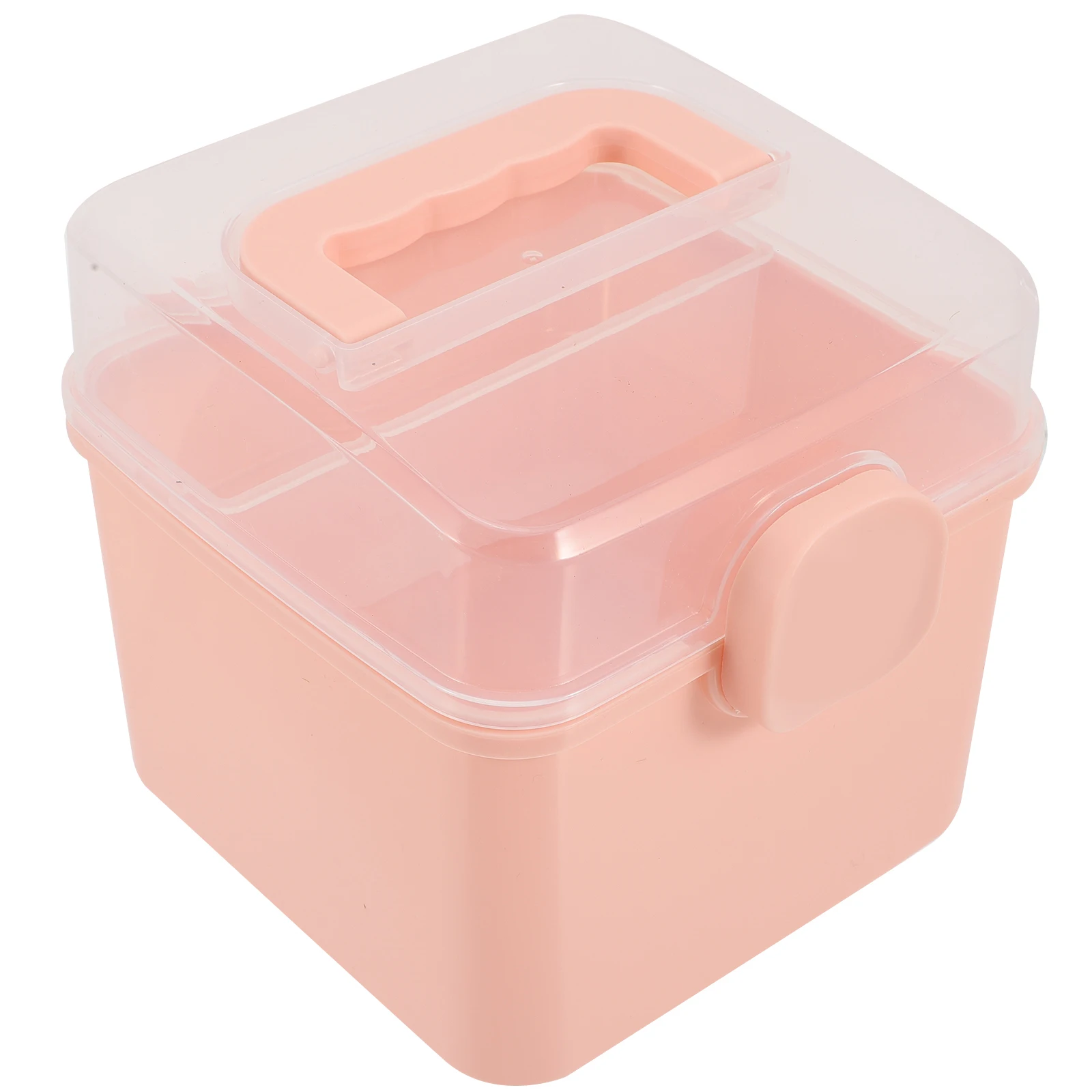 

Portable Medicine Box Storage Case Large Capacity Multi layer First Aid Kit Household Travel Emergency Plastic