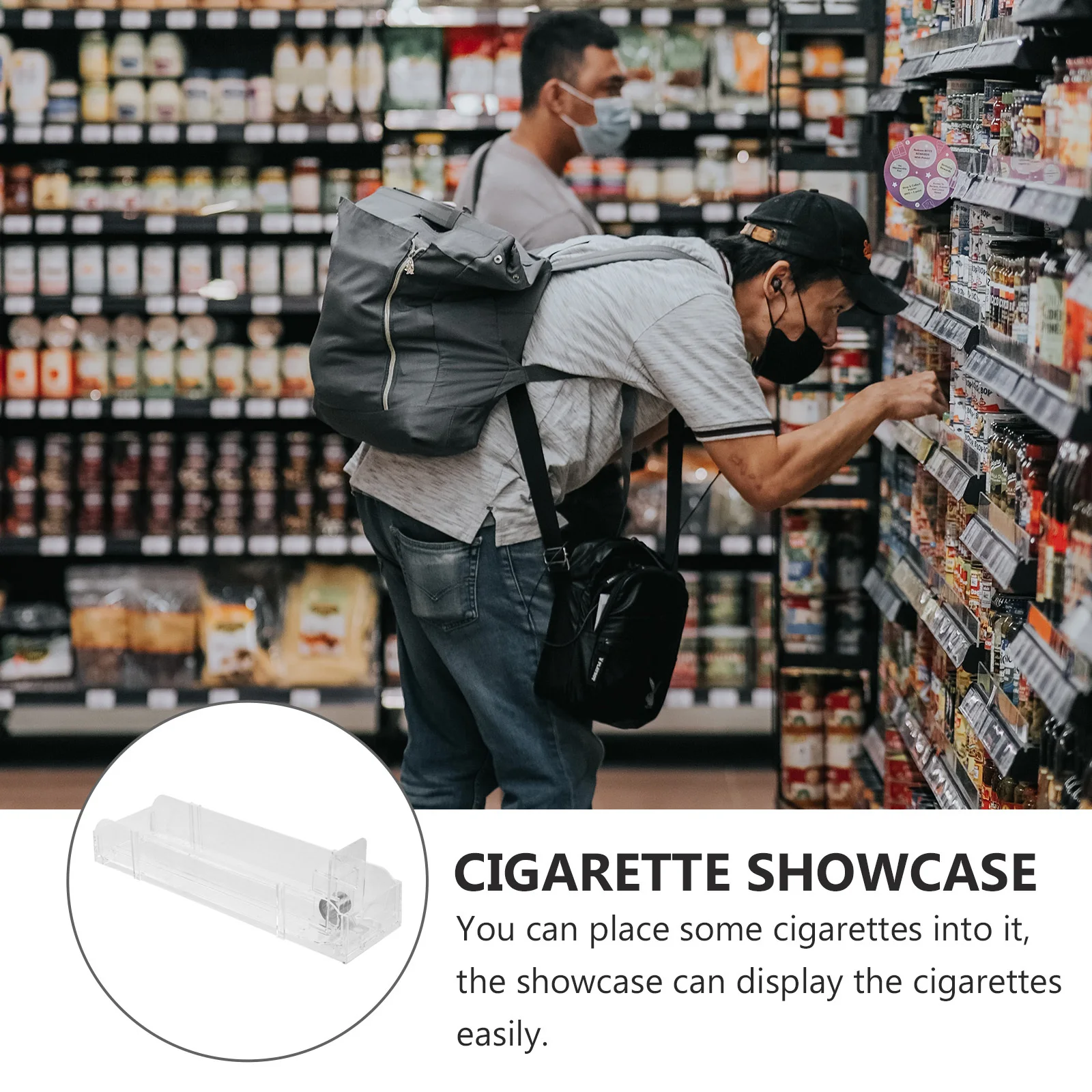 

Набор из 3-х автоматических диспенсеров для сигарет: легкие, прочные пластиковые витрины-подставки, простые в установке и использовании