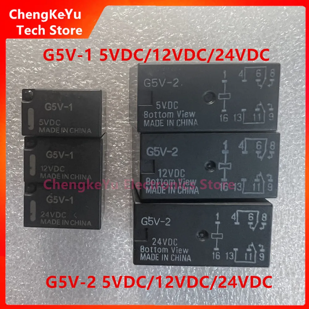 Original For Omron Relay G5V-2-24VDC 12VDC 5VDC G5V-1-24VDC 12VDC 5VDC two open two closed 8PIN 2A One open one closed 6pin 1A