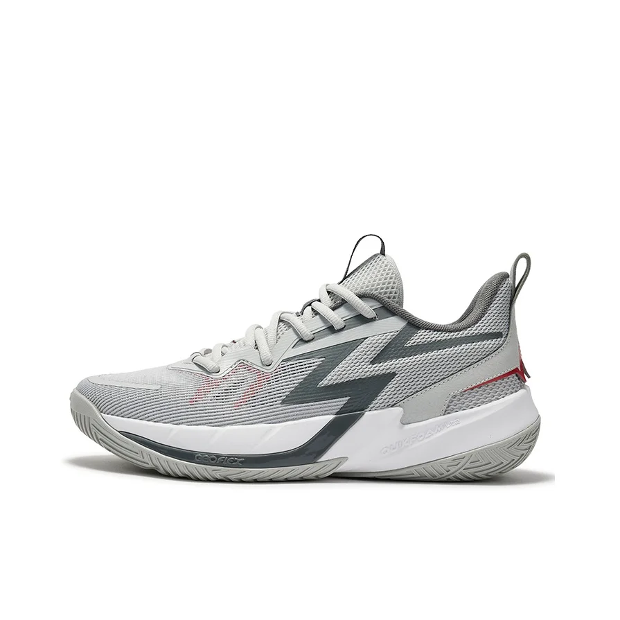 361 BIG3 Team 3.0 Slip Resistant Abrasion Resistant Low top Basketball Shoes Men's Graphite Gray 672521122-2