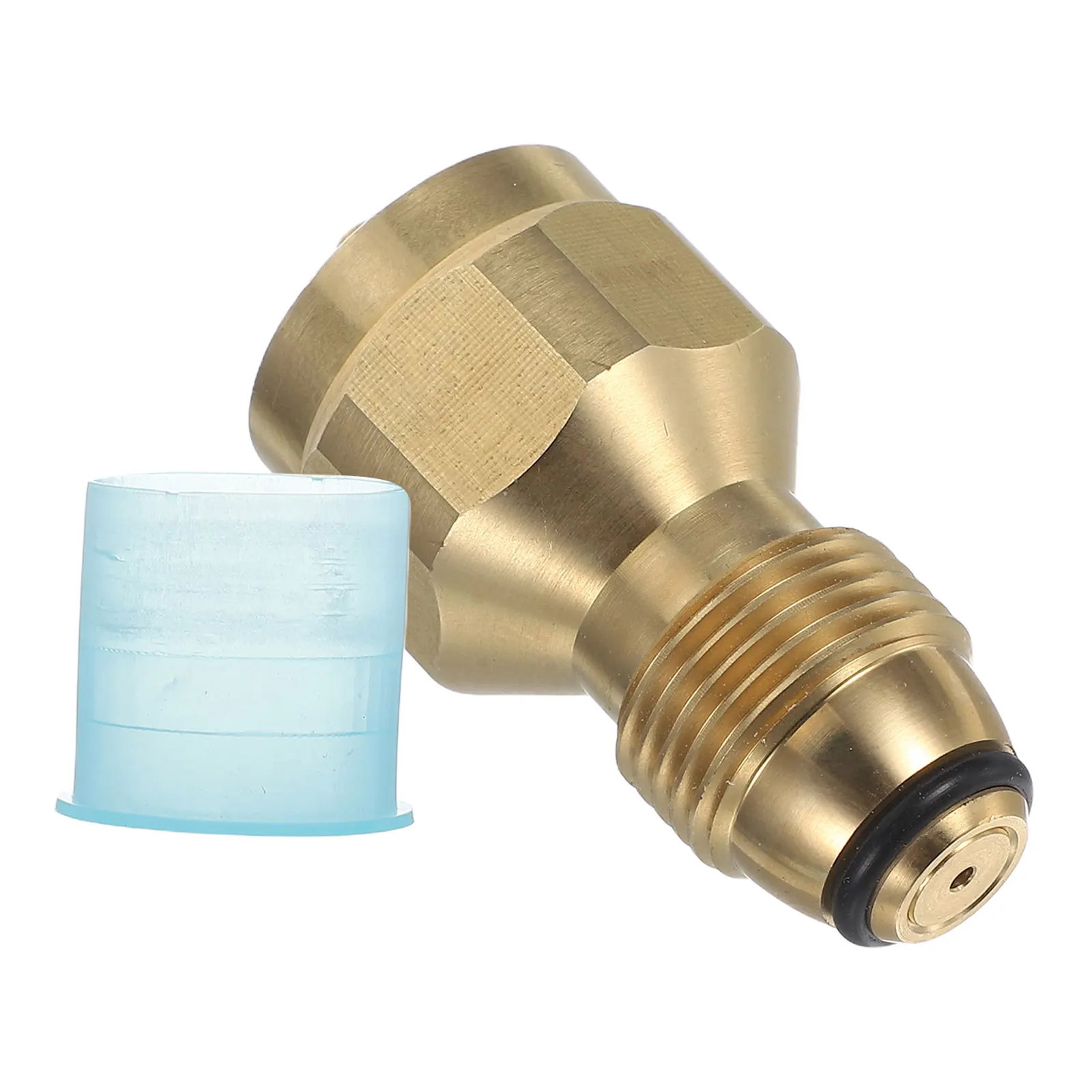 

Universal Brass Propane Tank Adapter Connector High Pressure Resistant Gas For Camping Outdoor Grilling Qcc1 Converter Secure