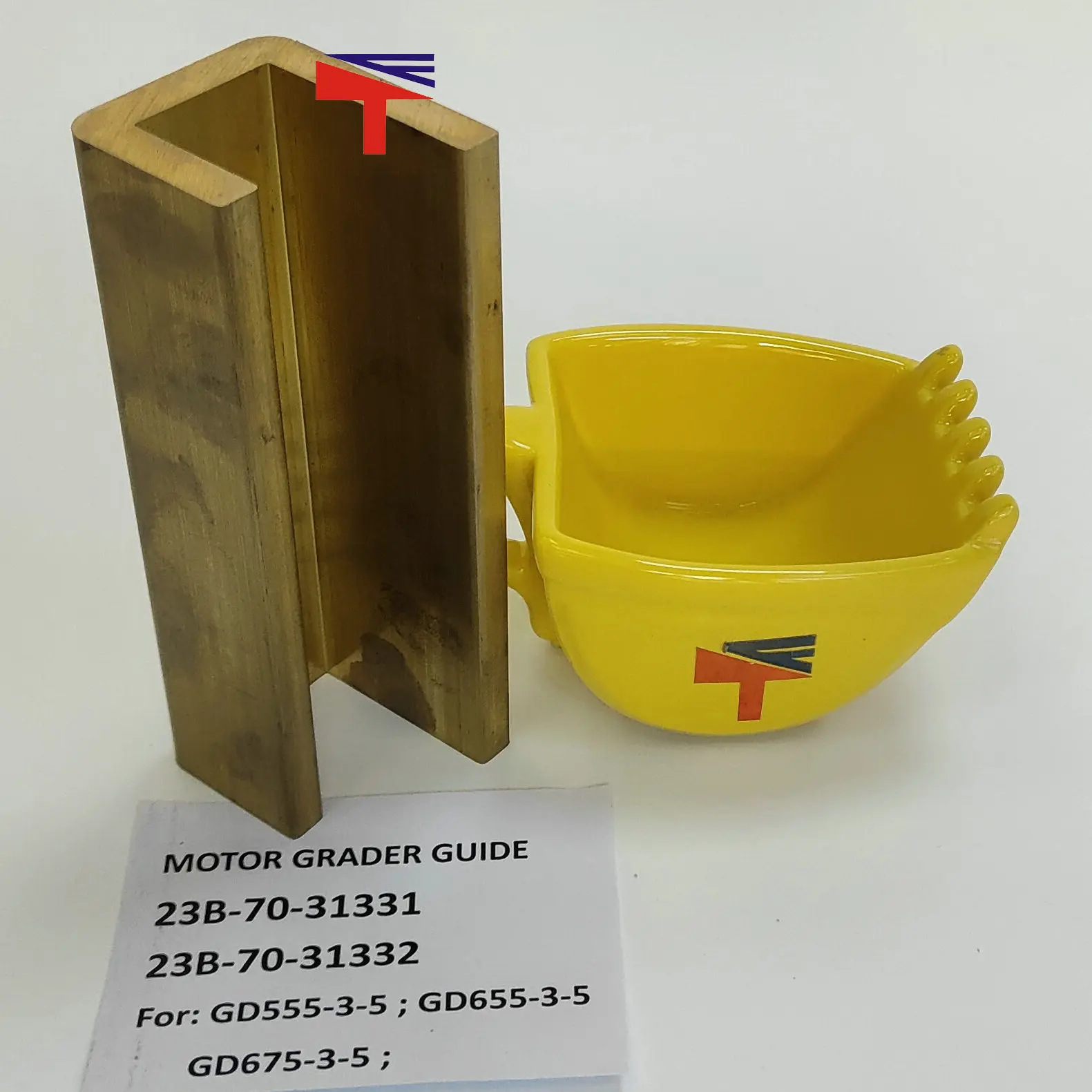 

Grader guide rail 23B-70-31331 23B-70-31332 GD675-3 GD505 grader accessories