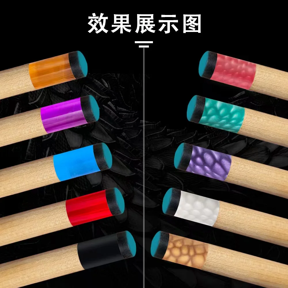 Dragon scale Resin Billiard Cue Stick Ferrule Pool Cue Ferrule 15mm 11 colors available billiard accessories - Image 6