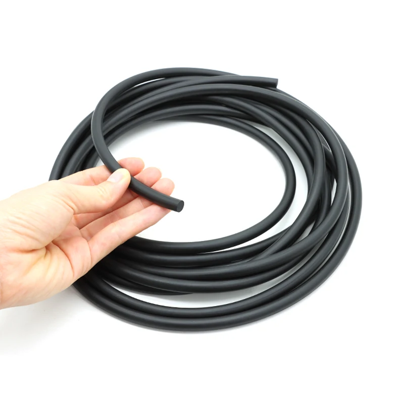 1M Fluorine Rubber Solid Strip Diameter 2,3,4,5,6,7,8,10,12,15,2.5,3.5,4.5 mm O-Ring Bar Seal Not Foaming Black
