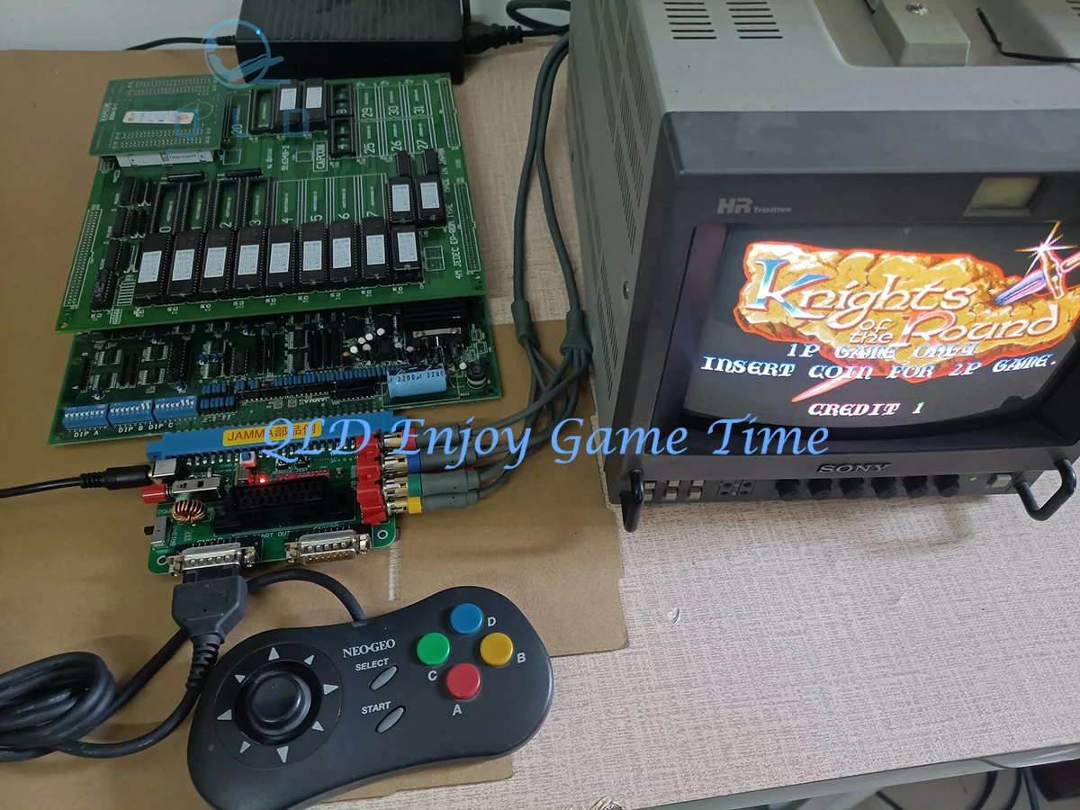 

New High Power DC 12V CBOX JAMMA to DB15 Gamepad Converter SCART RGBS for Arcade Game SuperGun CPS1/2/3 SNK IGS Pandora