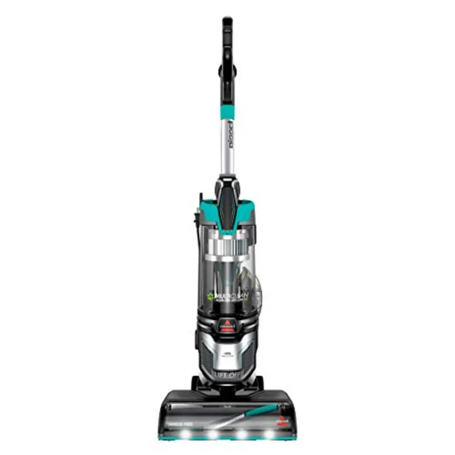 

MultiClean Allergen Lift-Off Pet Vacuum with HEPA Filter Sealed System Lift-Off Portable Pod LED Headlights Specialized Pet Too