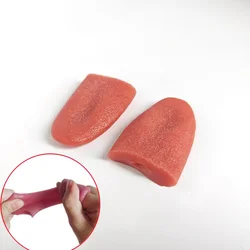 Party Accessories Horror Funny Magic Tricks False Simulation Tongue Decompression Toy Prank