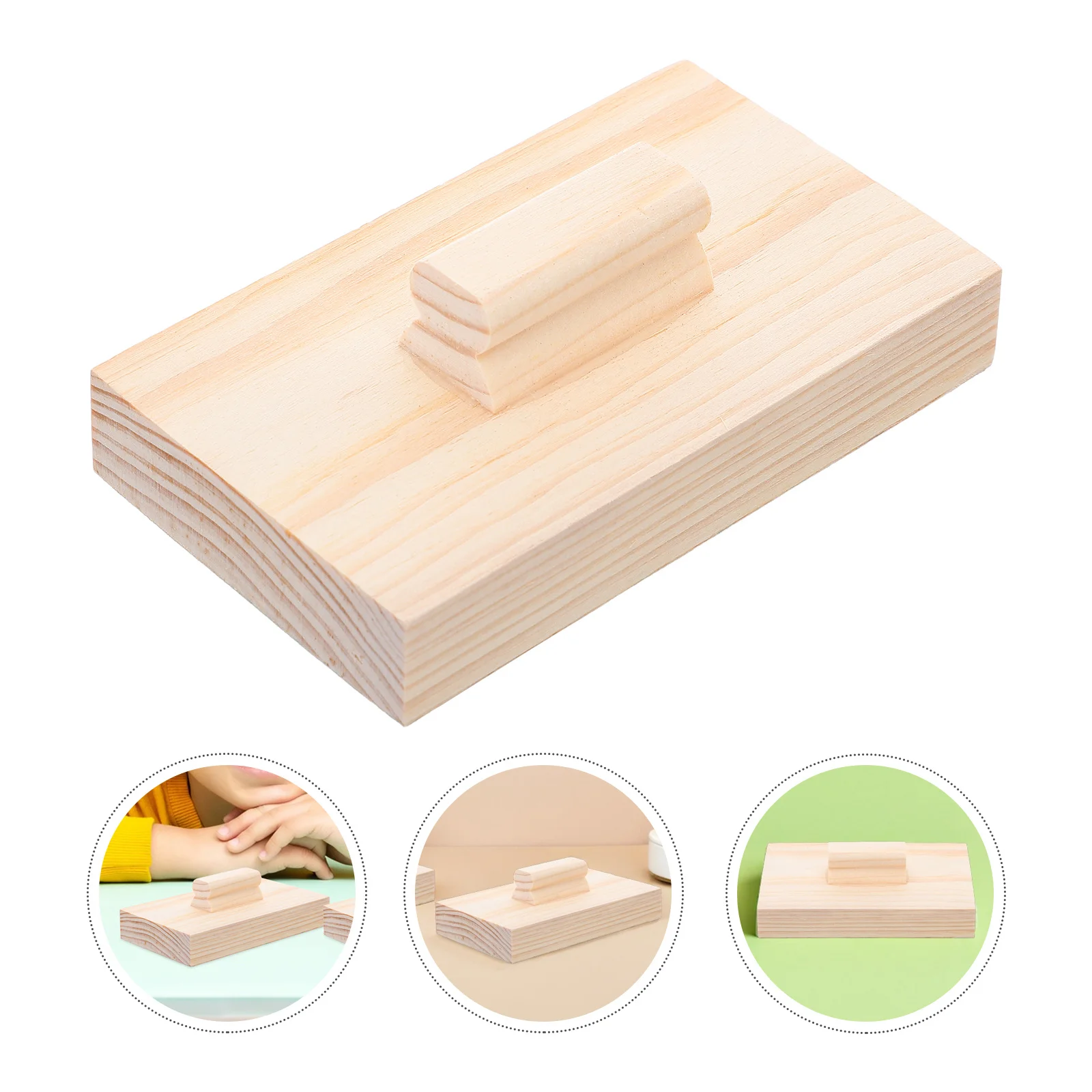 Деревянная шлифовальная хлопушка, шумогенератор ручной работы, прочный деревянный звуковой инструмент, звуковая доска для вечеринки, фестиваля