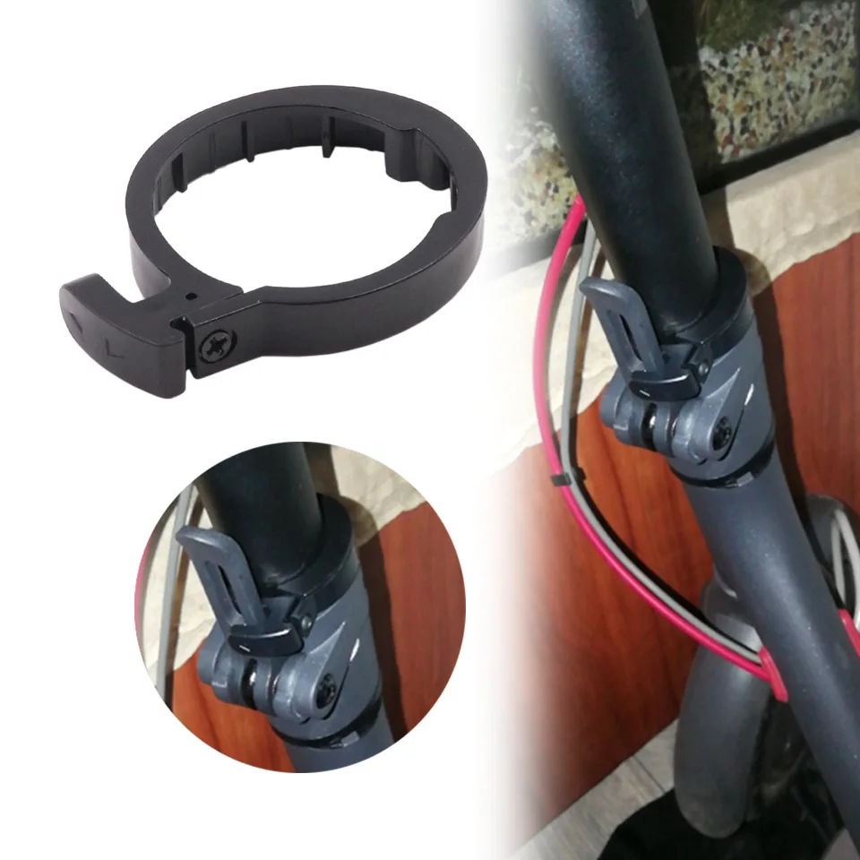 Electric Scooter Front Tube Pole Folding Retainer Safety Ring Buckle For Xiaomi M365 1s Pro Electric Scooter Accessories