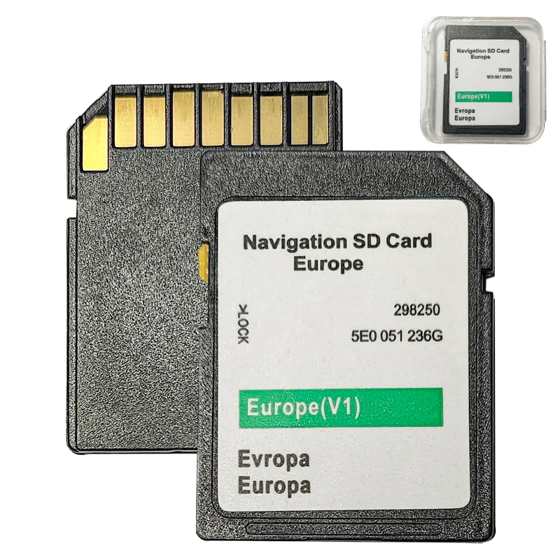 لبطاقة سكودا SD GEN1 MIB1 GPS Octavia Amundsen SD Card Sat Nav Maps (2020/2021 خرائط المملكة المتحدة وأوروبا الجديدة) #6