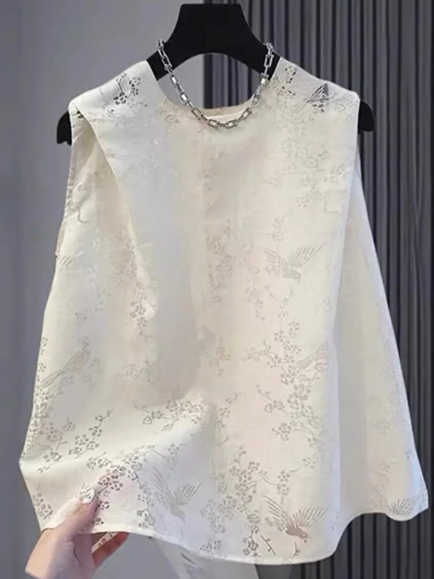 

Повседневный круглый жилет Ne Svel, женский топ, универсальный утягивающий топ больших размеров, модный летний наряд 2025, комплект из двух предметов