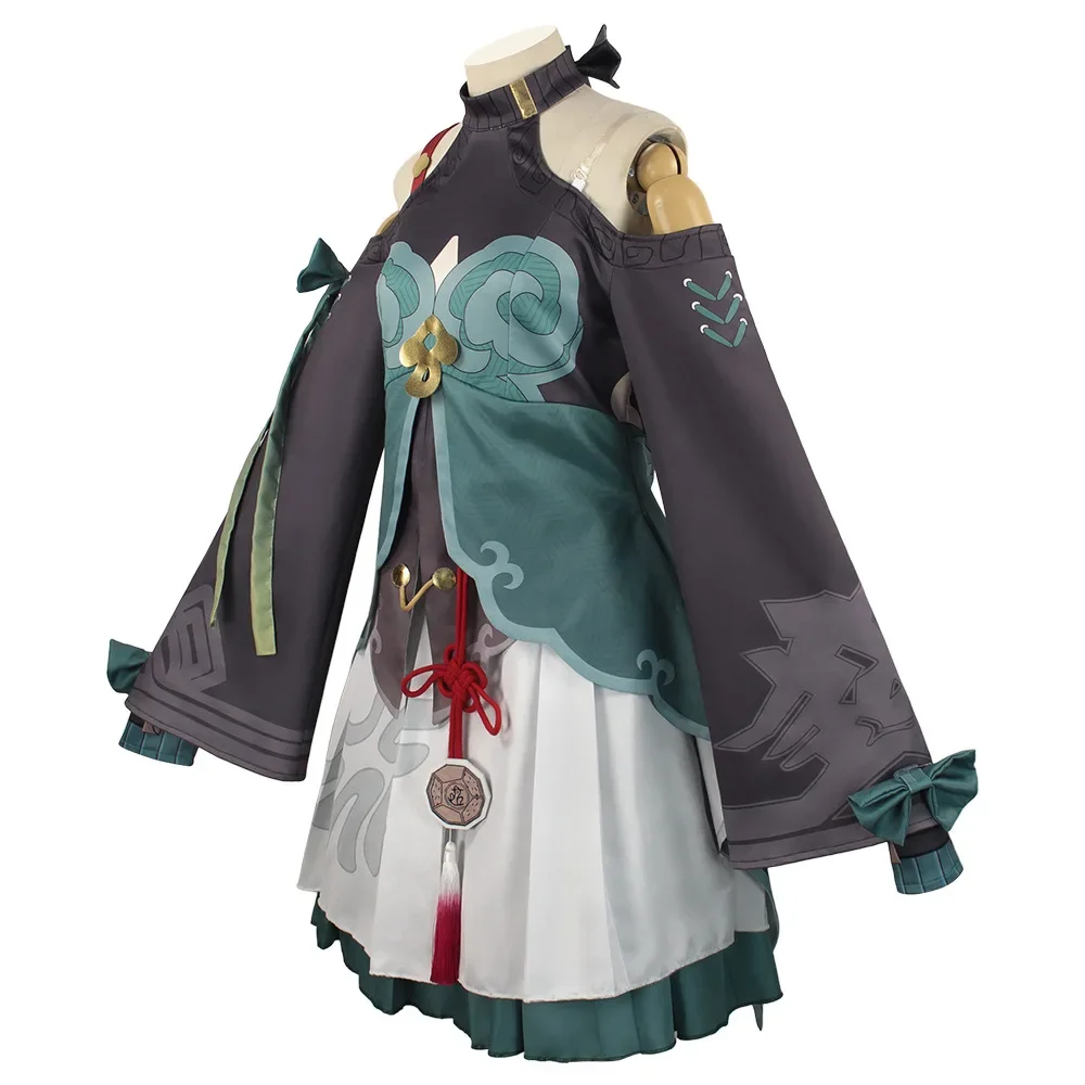 زي لعب الأدوار Bhāo Huakan Xīng Qiongen Tiе D Lao Qīng Cei أزياء أداء لعبة الرسوم المتحركة التأثيرية نفس النمط الأداء Dre