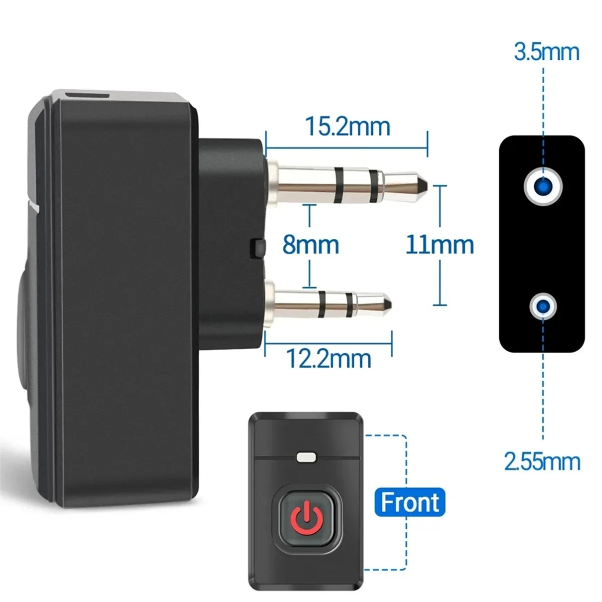 

M85K новая беспроводная Bluetooth-гарнитура для рации PTT, наушник с разъемом K для UV-5R-888S
