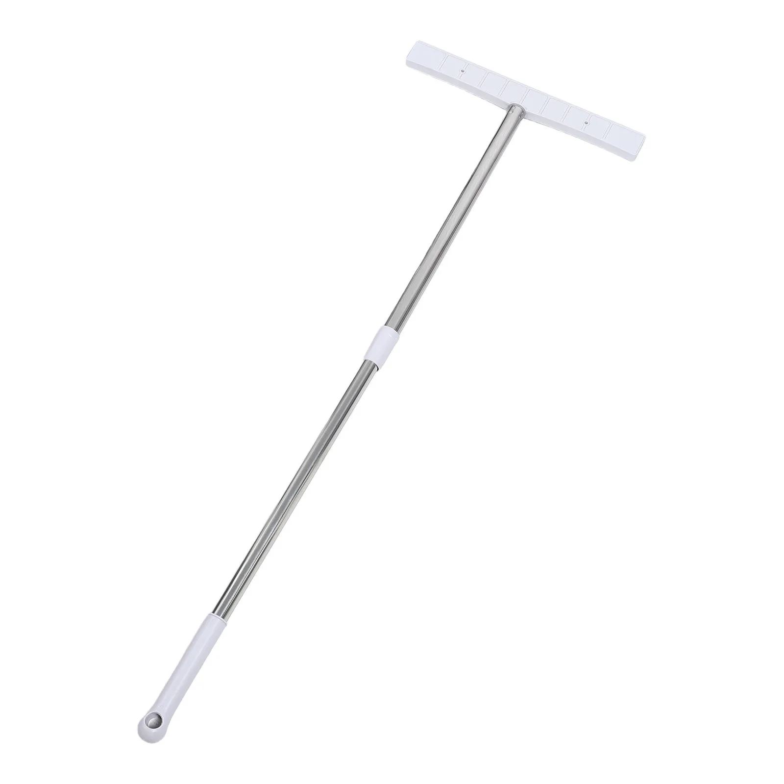 Adjustable Stainless Steel Handheld Sign Holder Telescopic Clamp Pole for 5Mm Posters Events Airport Pickup Handheld Sign Holder