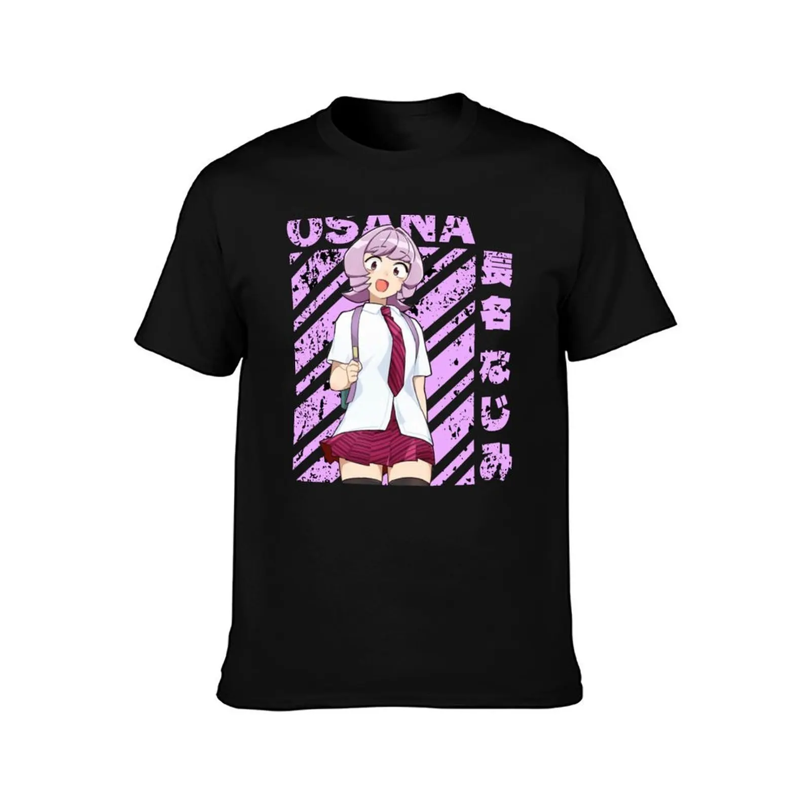 Osana Najimi - Komi Can't Communicate T-Shirt, Summer Casual Cotton Tee, Oversized Streetwear Tops, Vintage Graphic Print