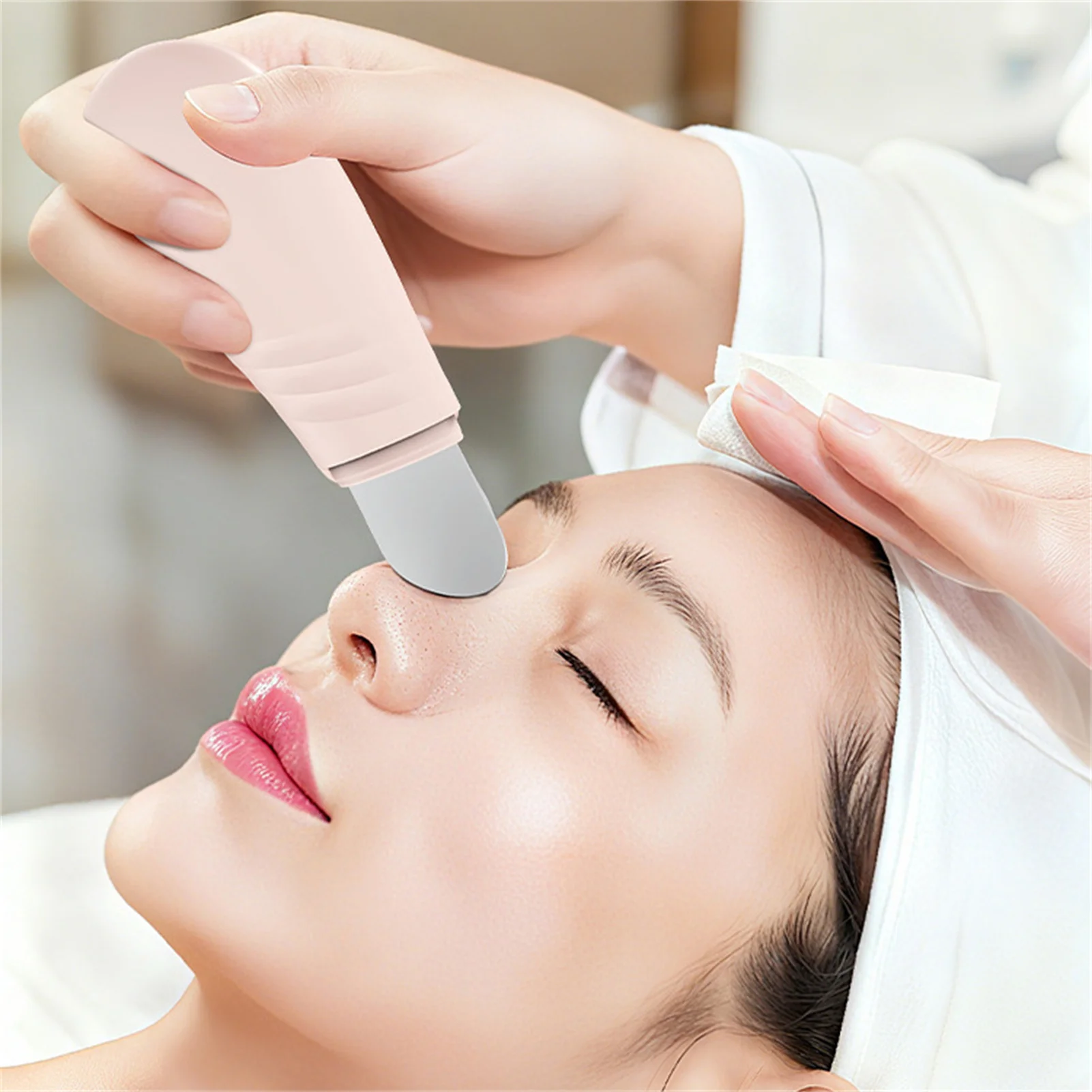 Blackhead Remover Tool with Stainless Steel Shovel for Nose Blackheads and Dead Skin Cleaning Tool Beauty Care Tool