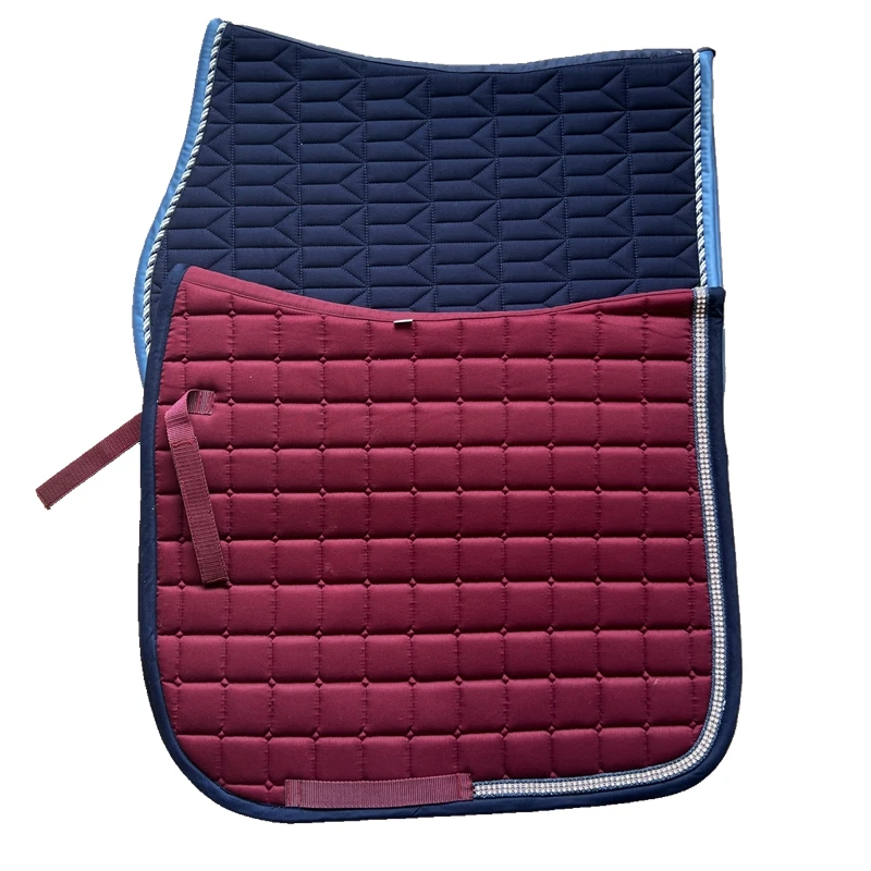 Breathable Woolproof Horse Saddle Cushion Training Sweat Absorb Pad