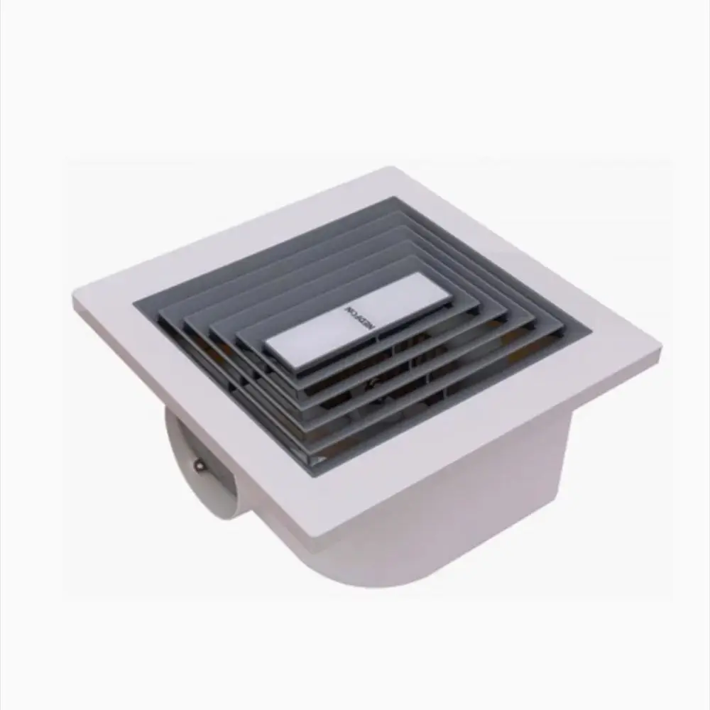 Plastic duct ventilation fan, ceiling type household exhaust fan, large air volume, environmental protection and energy saving