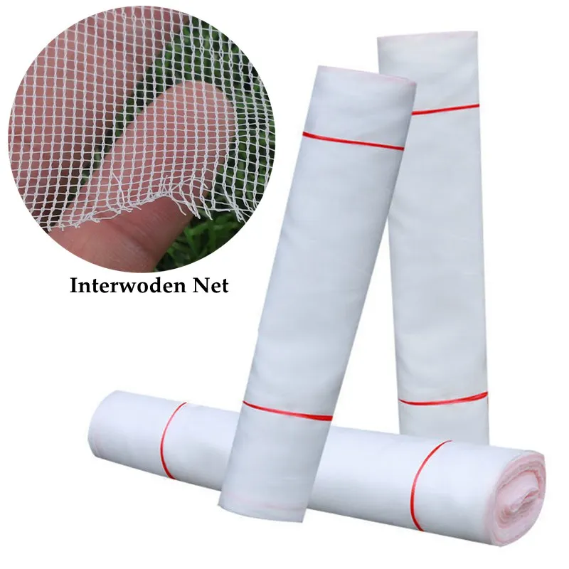 

100m/Roll 14/20Mesh Reinforced Interwoven Insect Net Farm Fruit Tree Pest Control Greenhouse Protection Screen Anti Bird Netting