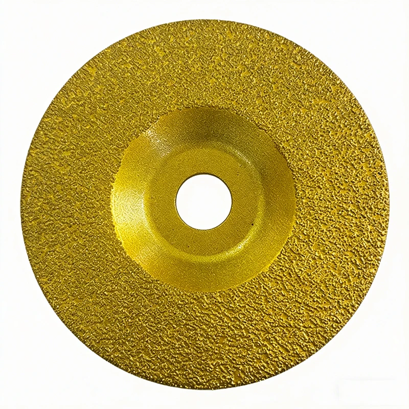 

Brazed Diamond Bowl Grinding Disc Cast Iron Cutting Wheel For Marble Quartz Stone Ceramic Tile Angle Grinder Polishing Pad