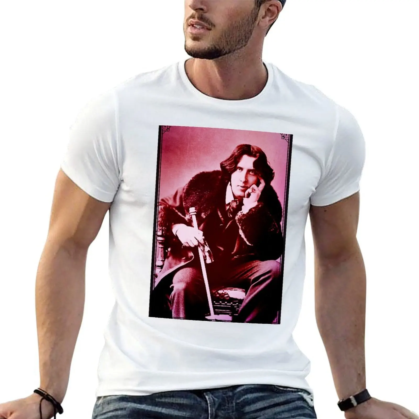 Oscar Wilde - potrait T-Shirt Quick Dry Travel T-Shirt