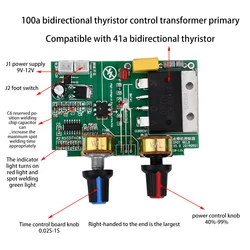 41A/100A saldatrice a punti scheda di controllo saldatrice scheda Controller tempo corrente attrezzature per saldatura