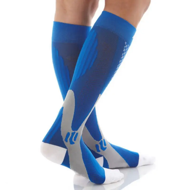 

Outdoor Compression Sport Socks unisex Leg Support Stretch Knee High Unisex Socks Running Snowboard Socks