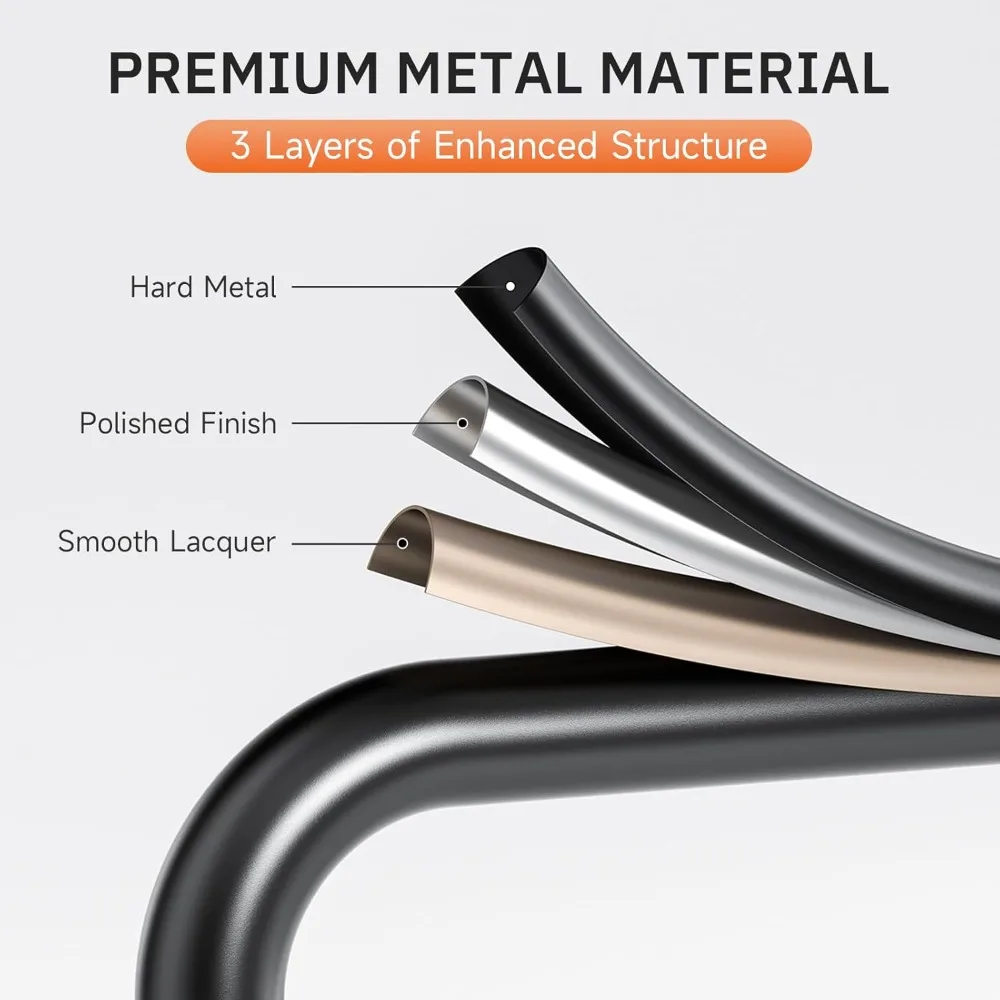Escada dobrável de 3 degraus com rolamento de carga de alta capacidade, degraus antiderrapantes e design leve para adultos