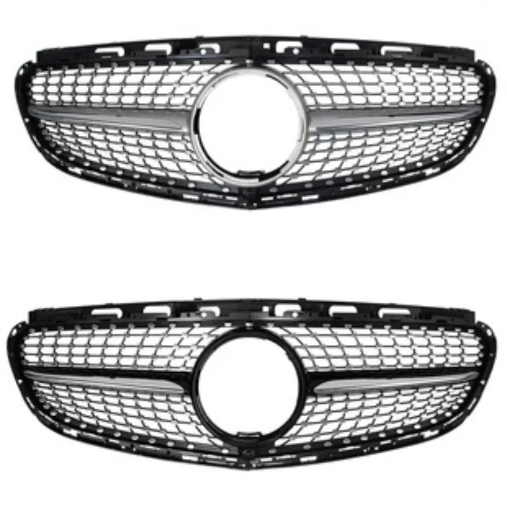 

For 212 E63 E300 E320 E260 2014-2015 Mercedes Benz E Class Sedan Front Inlet Grill Bumper Radiator Grid Hood Mesh Accessory