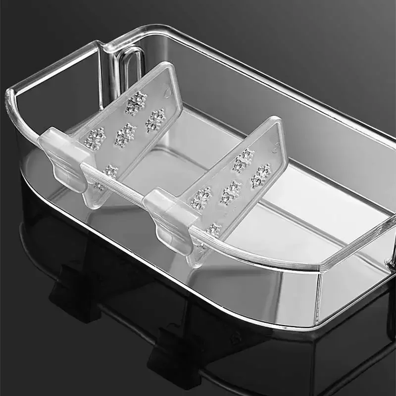 1PCS Plastic Refrigerator Dividers Organizer Adjustable Snap-on Storage Box Dresser Drawer Separator Kitchen Accessories