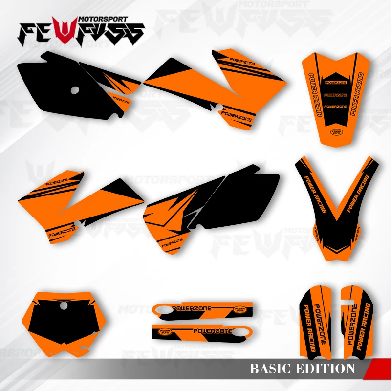

Fewfuss Graphics Decals Stickers Motorcycle Background Custom For KTM 2003 2004 2005 2006 2007 2008-2012 SX85 SX 85 001