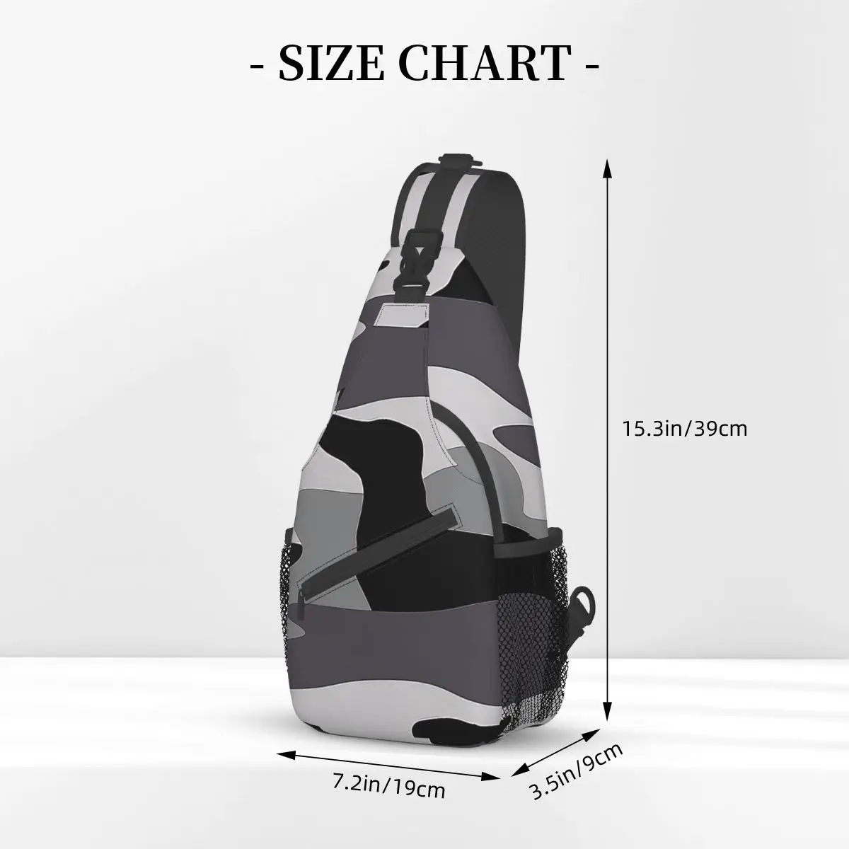 Sac à bandoulière gris camouflage Weiner chien, sacs de poitrine teckel pour animaux de compagnie, sac de voyage, sacoche de sport pour adolescents unisexe