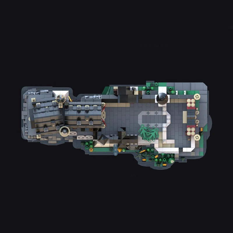 2265pcs MOC Neuschwanstein Micro kasteel Architectuur Bouwstenen Hands-on vermogen Bouw Kerst speelgoed Cadeau