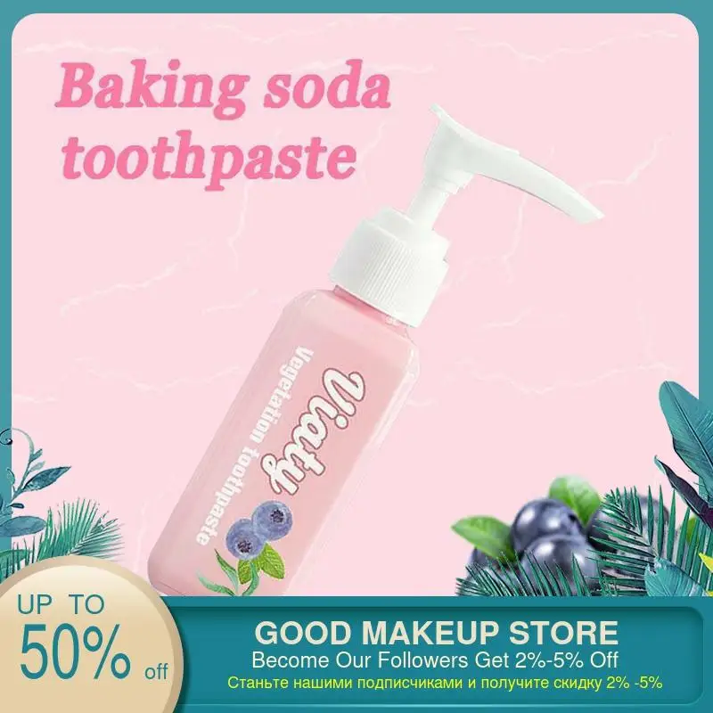 Sdotter New Viaty Vegetation Toothpaste Stain Smoke Removal Reduce Tooth Dirt Whitening Toothpaste Fight Bleeding Gums Toothpast